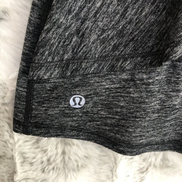 Lululemon Women's Hustle Tank Back Ruffle Gray 4 - Picture 7 of 12
